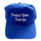Protect Your Energy Dad Hat-Blue